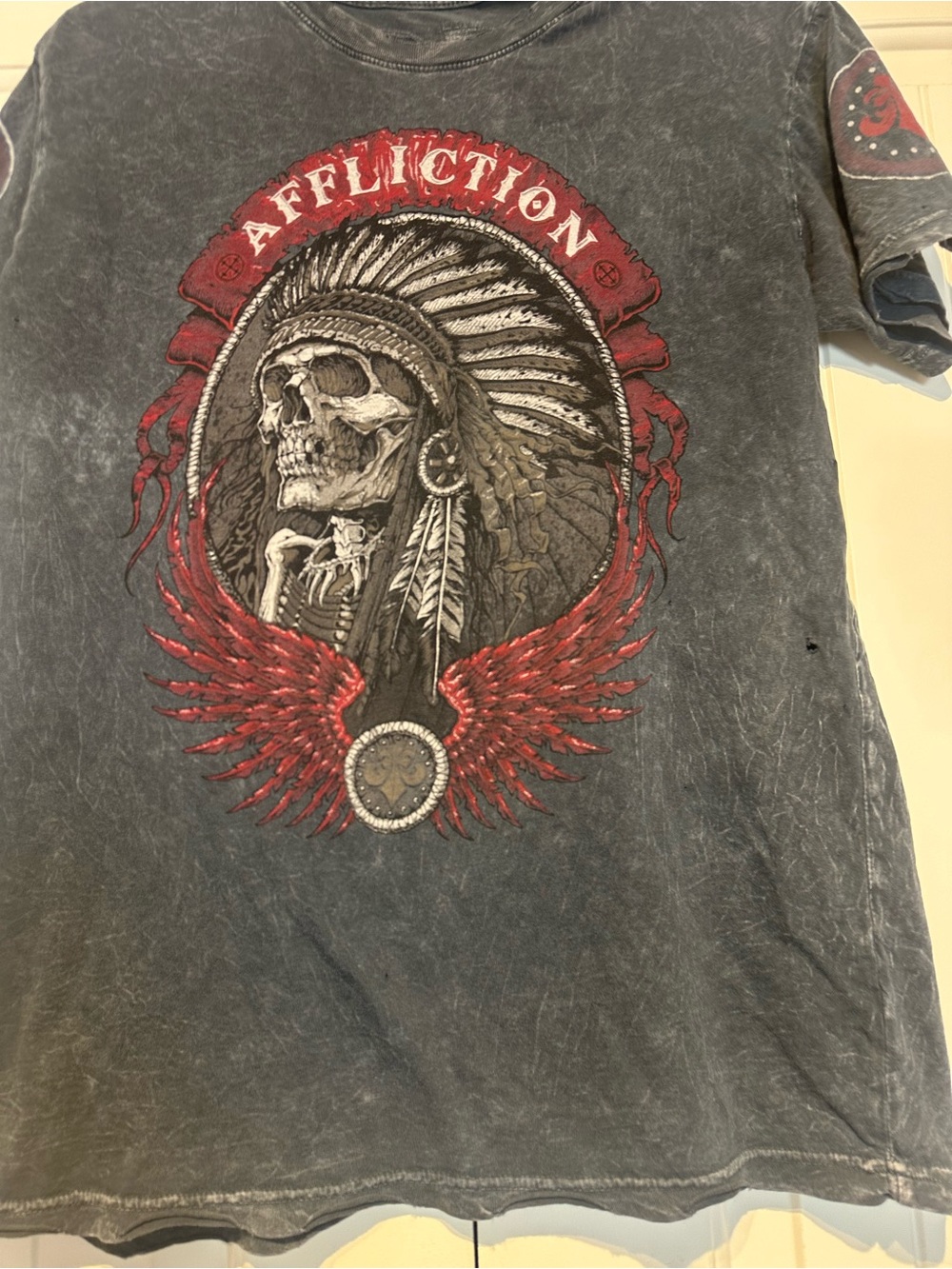 Affliction Tee Size M - Picture 3 of 10